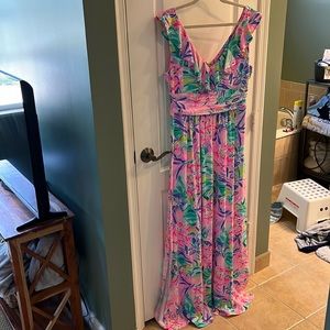 Lilly Pulitzer Mirella maxi dress